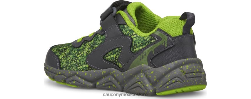 Saucony zapatilla flash 30 aire acondicionado niños gris/limo P4B2Z0979