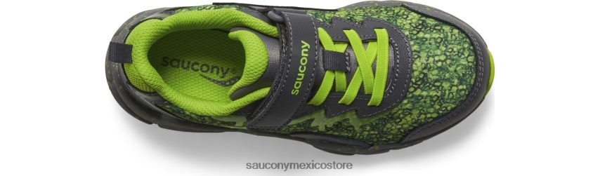 Saucony zapatilla flash 30 aire acondicionado niños gris/limo P4B2Z0979