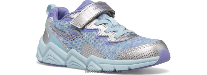 Saucony zapatilla flash 30 aire acondicionado niños plata/morado P4B2Z0982