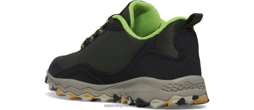 Saucony zapatilla peregrine 12 escudo niños negro/baba P4B2Z0898