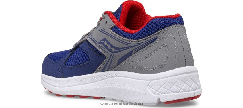 Saucony zapatillas con cordones cohesion 14 niños azul marino/rojo P4B2Z0924