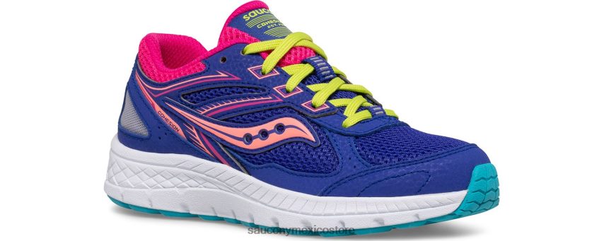 Saucony zapatillas con cordones cohesion 14 niños azul/multi P4B2Z0929