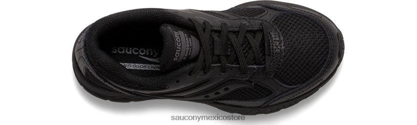 Saucony zapatillas con cordones cohesion 14 niños negro P4B2Z0925