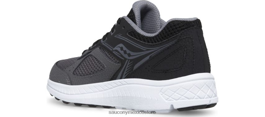 Saucony zapatillas con cordones cohesion 14 niños negro/gris/azul P4B2Z0926