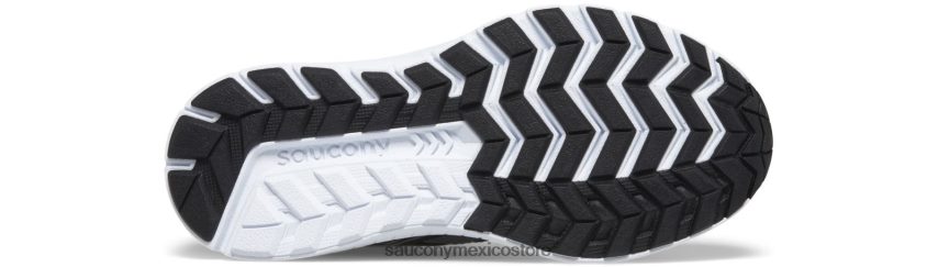 Saucony zapatillas con cordones cohesion 14 niños negro/gris/azul P4B2Z0926