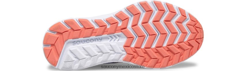 Saucony zapatillas con cordones cohesion 14 niños plata/bígaro/turq P4B2Z0934