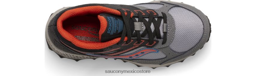 Saucony zapatillas con cordones tr14 cohesion niños negro/gris/óxido P4B2Z0893