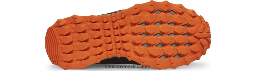 Saucony zapatillas con cordones tr14 cohesion niños negro/naranja P4B2Z0891