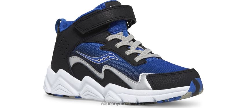 Saucony zapatillas flash mid a/c niños azul negro P4B2Z01012