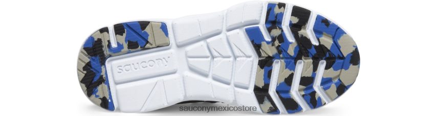 Saucony zapatillas flash mid a/c niños azul negro P4B2Z01012