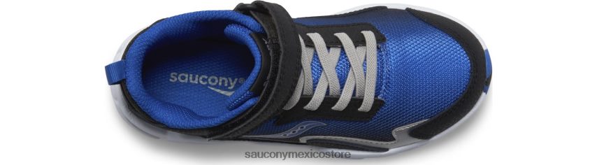 Saucony zapatillas flash mid a/c niños azul negro P4B2Z01012