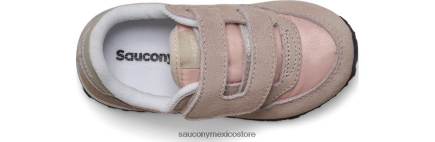 Saucony zapatillas jazz con velcro niños gris/rubor/crema P4B2Z0950