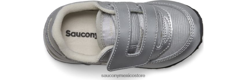 Saucony zapatillas jazz con velcro niños plata P4B2Z0955