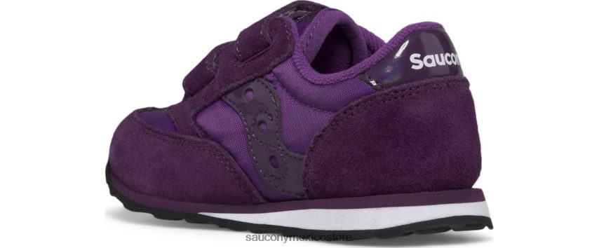 Saucony zapatillas jazz con velcro niños púrpura P4B2Z0954