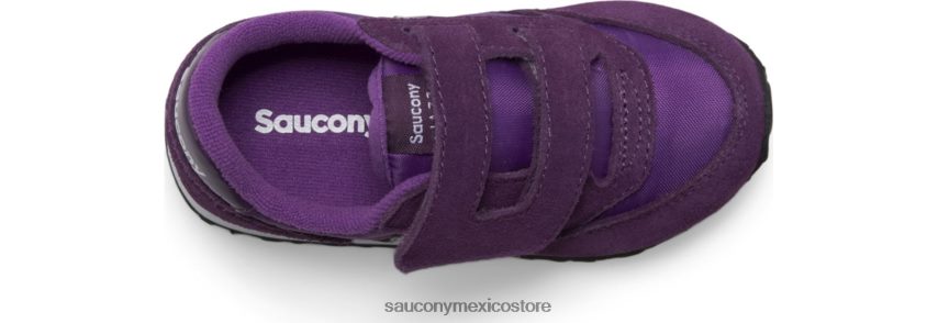 Saucony zapatillas jazz con velcro niños púrpura P4B2Z0954