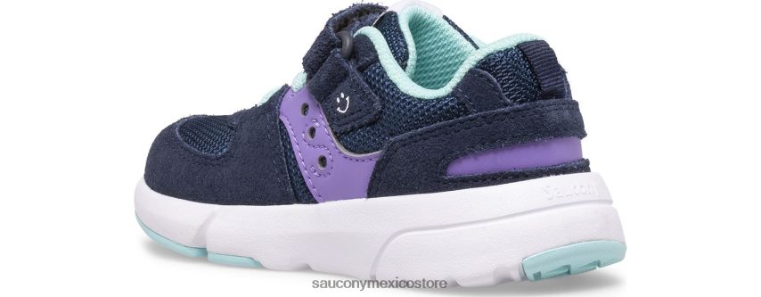 Saucony zapatillas jazz lite 20 niños azul marino/morado/turq P4B2Z0905