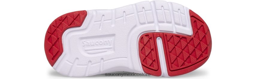 Saucony zapatillas jazz lite 20 niños blanco/azul marino/rojo P4B2Z0909