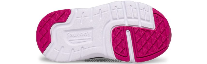 Saucony zapatillas jazz lite 20 niños blanco/azul marino/rosa P4B2Z0908