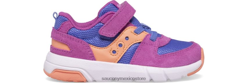 Saucony zapatillas jazz lite 20 niños púrpura/bígaro/coral P4B2Z0907