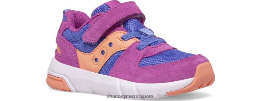 Saucony zapatillas jazz lite 20 niños púrpura/bígaro/coral P4B2Z0907