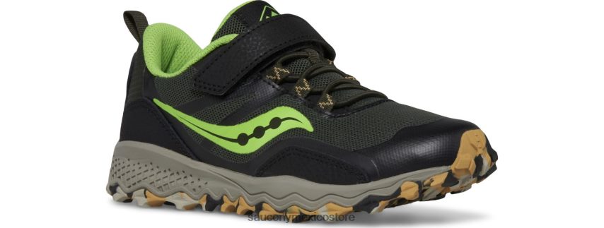 Saucony zapatillas peregrine 12 shield a/c niños negro/baba P4B2Z0880