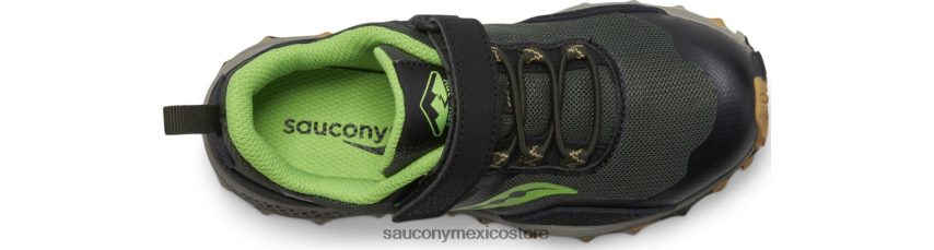 Saucony zapatillas peregrine 12 shield a/c niños negro/baba P4B2Z0880