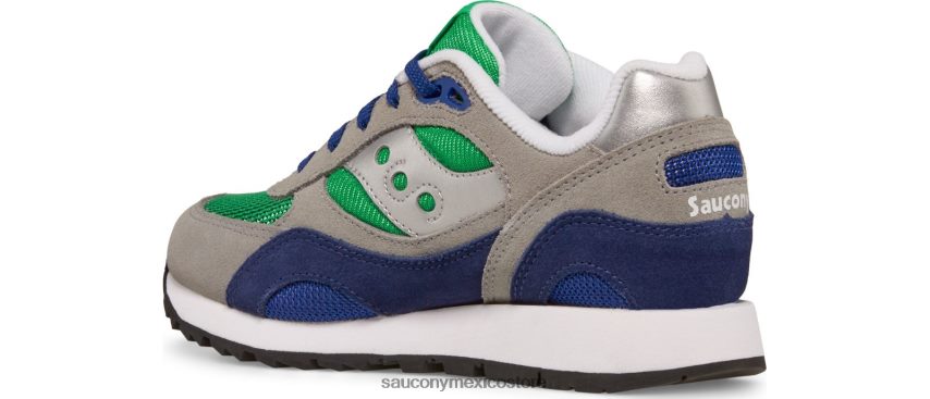 Saucony zapatillas shadow 6000 niños gris/azul/verde P4B2Z01028
