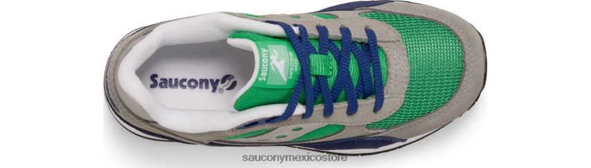 Saucony zapatillas shadow 6000 niños gris/azul/verde P4B2Z01028