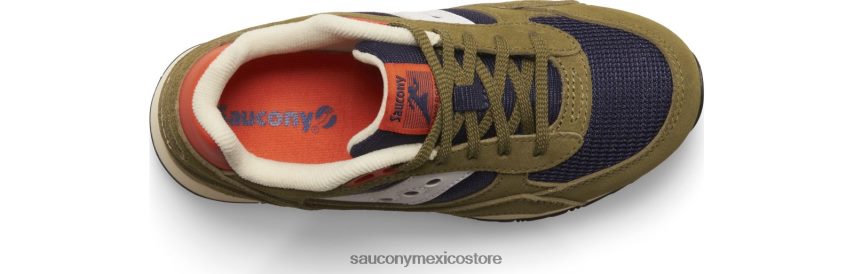 Saucony zapatillas shadow 6000 niños verde oliva/azul marino/naranja P4B2Z01030
