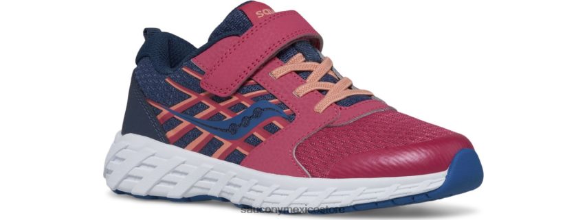 Saucony zapatillas wind 20 a/c niños azul marino/baya P4B2Z0873