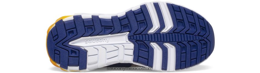 Saucony zapatillas wind 20 a/c niños azul marino/oro P4B2Z0874