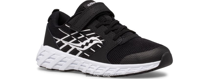 Saucony zapatillas wind 20 a/c niños blanco negro P4B2Z0871