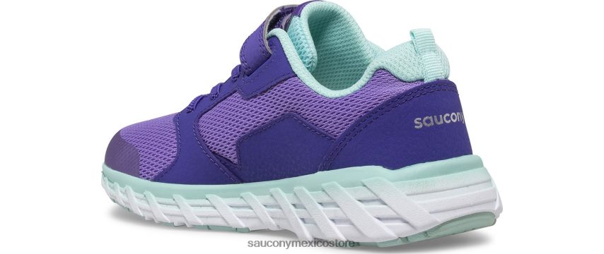 Saucony zapatillas wind 20 a/c niños púrpura P4B2Z0877