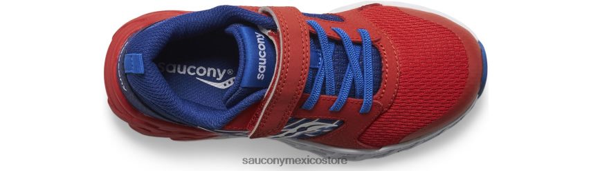 Saucony zapatillas wind 20 a/c niños rojo azul P4B2Z0878
