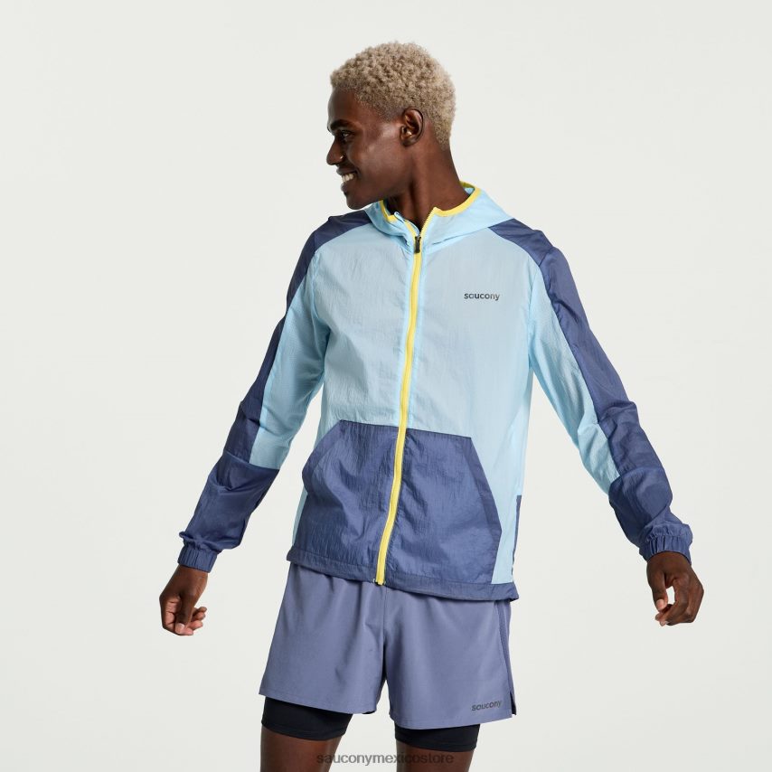 Saucony chaqueta plegable elevate hombres vapor P4B2Z0300