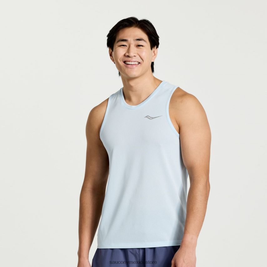 Saucony camiseta de cronómetro hombres vapor P4B2Z0312