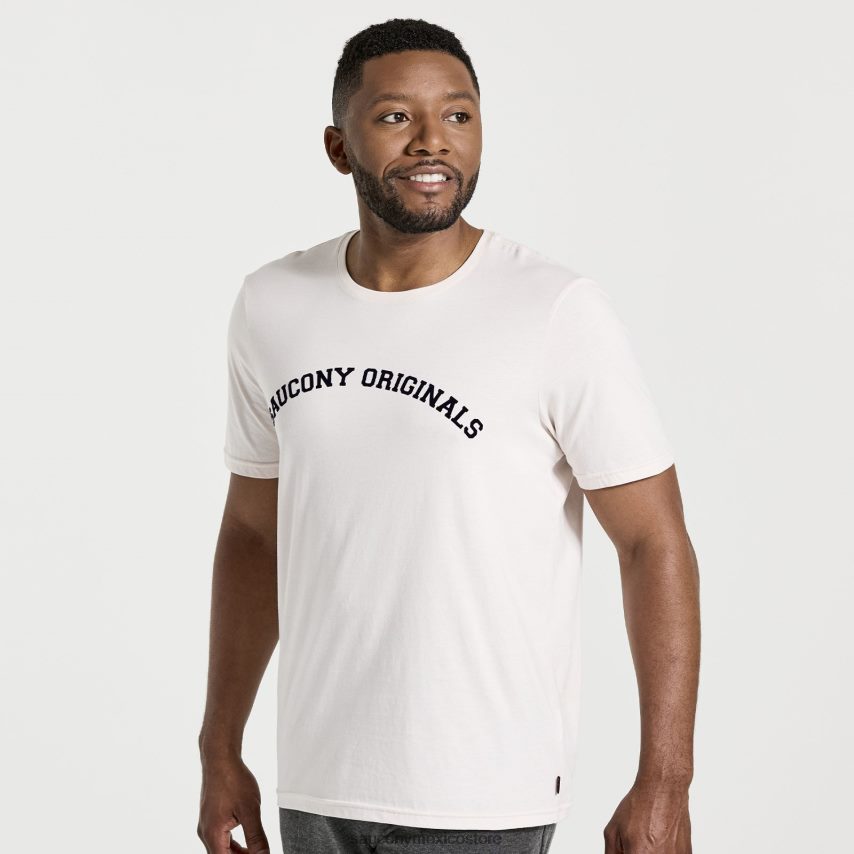 Saucony camiseta descansada hombres arena P4B2Z0358