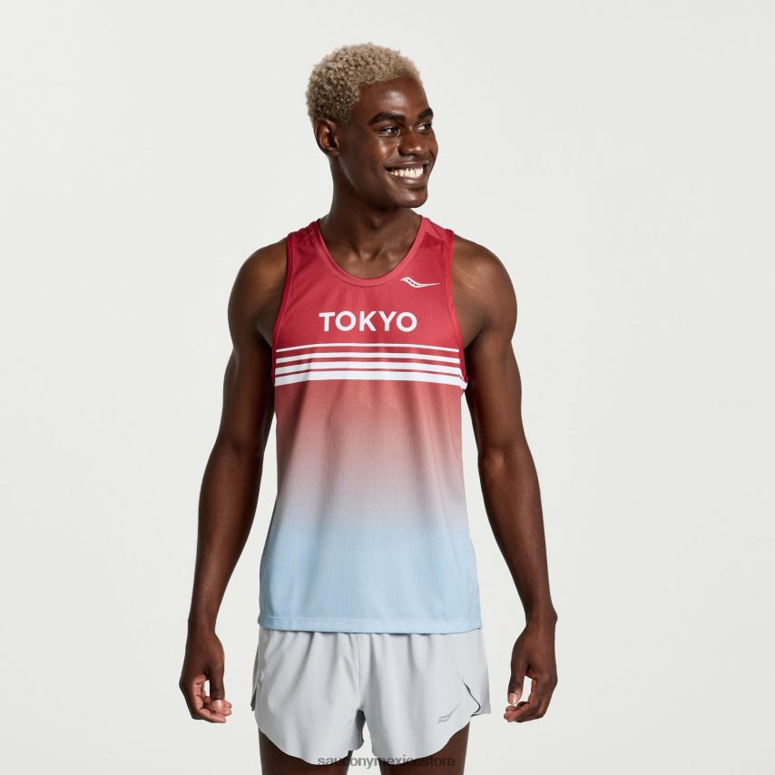 Saucony tokyo cronómetro singlete hombres tokio 2023 P4B2Z0329