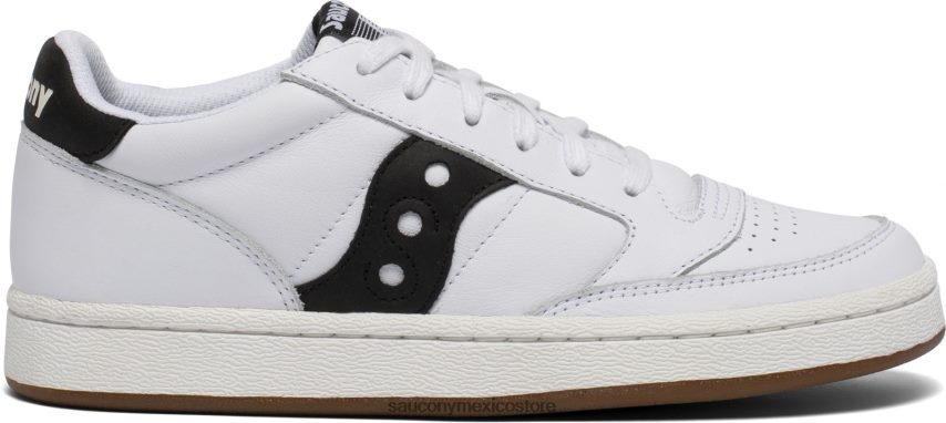 Saucony corte de jazz hombres blanco negro P4B2Z0168