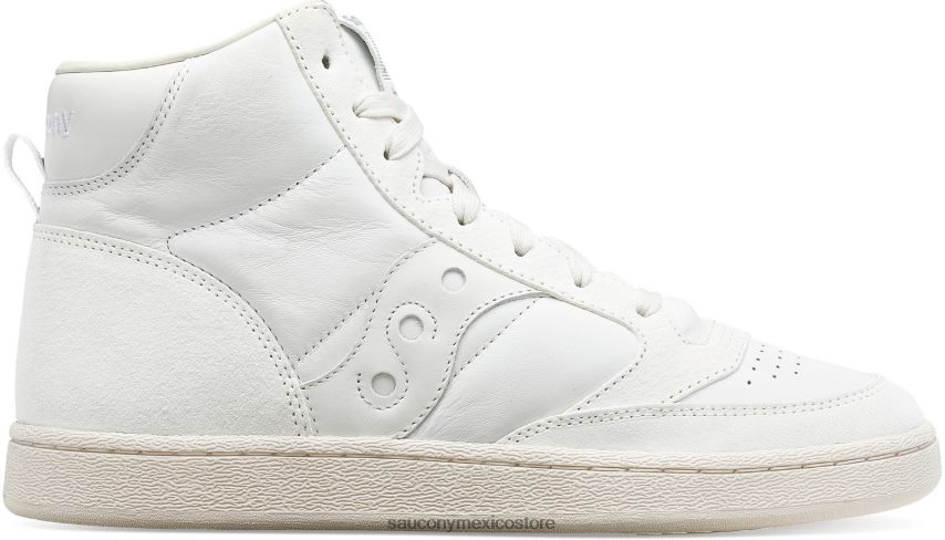 Saucony corte de jazz premium alta hombres blanco Blanco P4B2Z0167