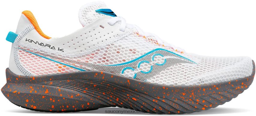 Saucony Kinvara 14 hombres blanco/grava P4B2Z026