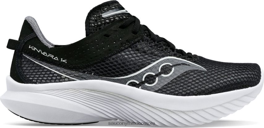 Saucony Kinvara 14 hombres blanco negro P4B2Z029