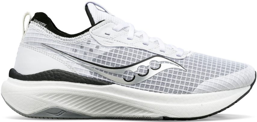 Saucony cruce de la libertad hombres blanco negro P4B2Z066