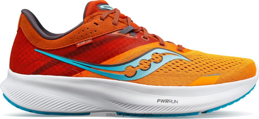 Saucony paseo 16 hombres caléndula/lava P4B2Z01