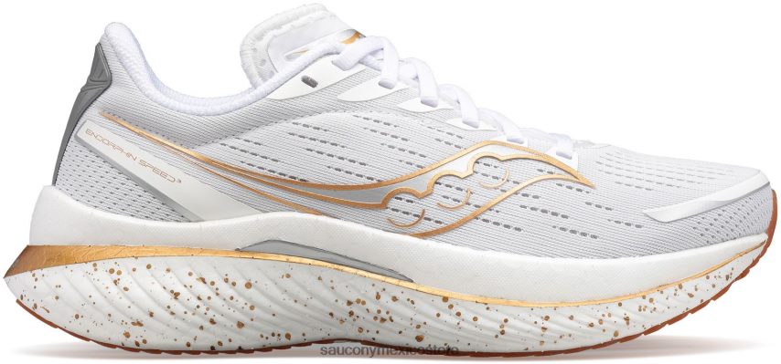 Saucony velocidad de endorfinas 3 hombres blanco P4B2Z063