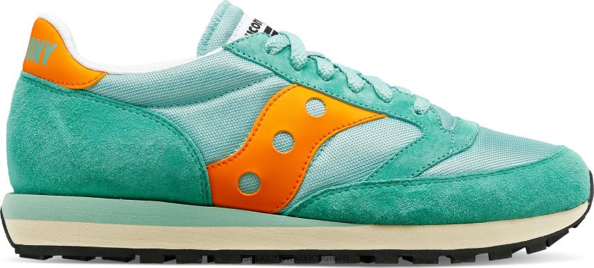 Saucony jazz 81 hombres aguamarina/naranja P4B2Z0276