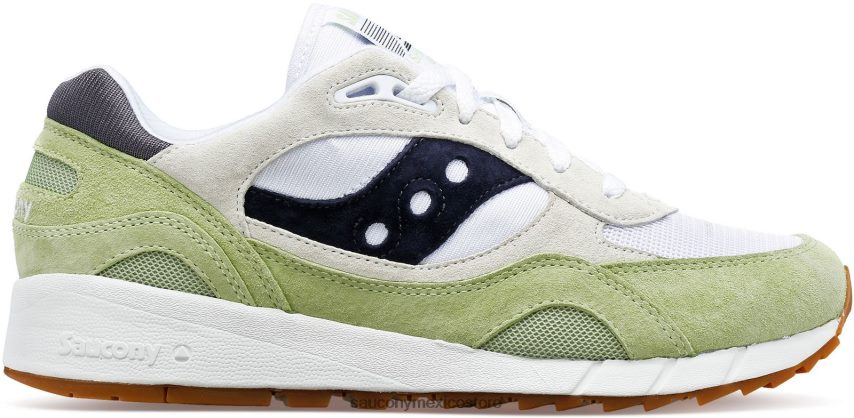 Saucony sombra 6000 hombres blanco/menta/azul marino P4B2Z0226