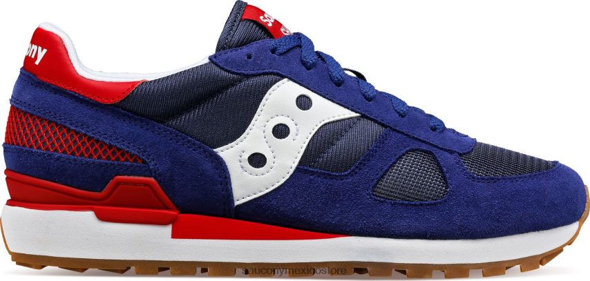 Saucony sombra original hombres azul marino/rojo P4B2Z0206