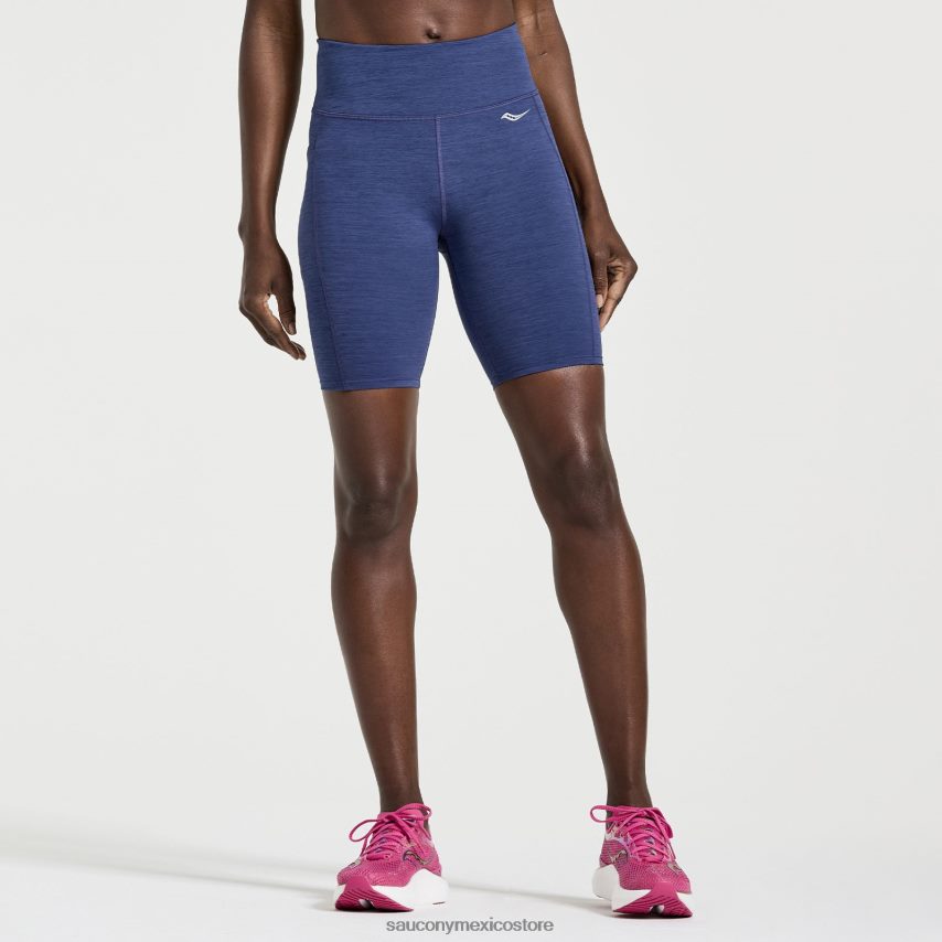 Saucony fortificar 8 biker corto mujer brezo sodalita P4B2Z0834