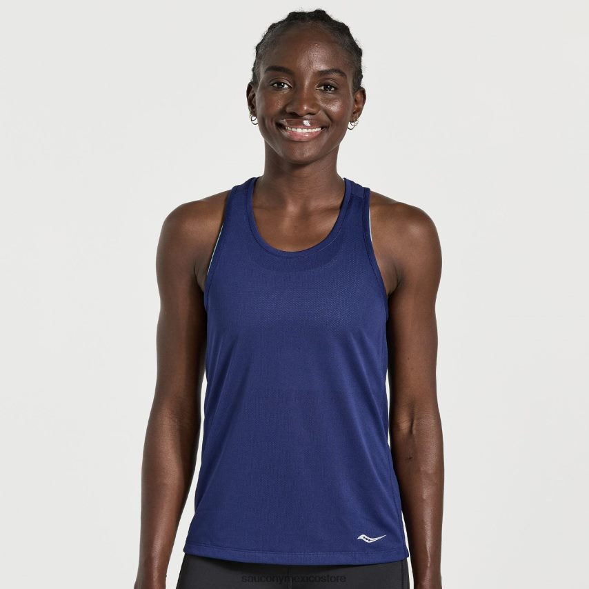 Saucony camiseta de cronómetro mujer sodalita P4B2Z0721